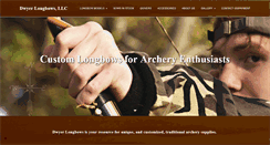 Desktop Screenshot of dwyerlongbows.com